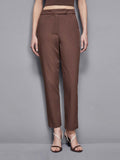 Patrizia Pepe Pantalone Chino Donna 2P1695A570 Sensual Brown - Marrone