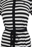 Patrizia Pepe Vestito Mini Donna 8A1466K128A White/black Lurex - Nero