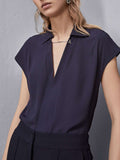 Patrizia Pepe Blusa Donna 8C0775A8I1 Navy - Blu