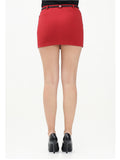 Patrizia Pepe Gonna Mini Donna 8G0447A545 - Rosso