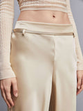 Patrizia Pepe Pantalone Palazzo Donna 8P0689A459 - Beige