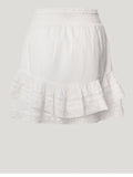 Pepe Jeans Gonna Mini Elena Donna PL901188 - Bianco