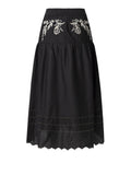 Pepe Jeans Gonna Longuette Epsom Donna PL901216 - Nero