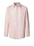 Pepe Jeans Camicia Casual Arnau Uomo PM308844 Ash Rose Pink - Rosa