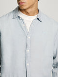 Pepe Jeans Camicia Casual Arnau Uomo PM308844 Oxford Blue - Celeste