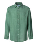 Pepe Jeans Camicia Casual Arnau Uomo PM308844 Pop Green - Verde