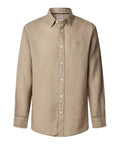 Pepe Jeans Camicia Casual Arnau Uomo PM308844 - Beige