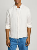 Pepe Jeans Camicia Casual Asher Uomo PM308845 - Bianco