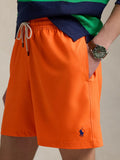 Ralph Lauren Shorts Mare Traveler Uomo 710957782 Orange - Arancione