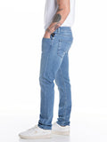 Replay Jeans Slim Super Soft Indigo Stretch Uomo MA972.000.879 896 Medium Blue - Denim