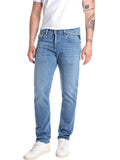 Replay Jeans Slim Super Soft Indigo Stretch Uomo MA972.000.879 896 Medium Blue - Denim