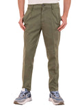 Roy Rogers Pantalone Chino Uomo RRU105P0370127 Army Green - Verde