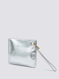 Sundek Borsa Pochette Laminated Clutch Donna AW416ABPU7LA Silver - Argento