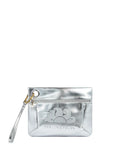 Sundek Borsa Pochette Laminated Clutch Donna AW416ABPU7LA Silver - Argento