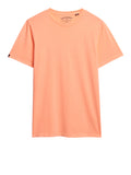 Superdry T-shirt Classic Essential Uomo M1012140A Washed Dry Fluro Orange - Arancione