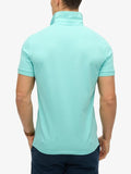 Superdry Polo Uomo M1110438A Aqua Sky Turquoise - Turchese