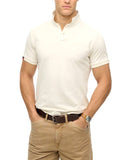 Superdry Polo Uomo M1110439A Destroy Chalk White - Avorio