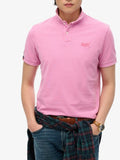 Superdry Polo Uomo M1110439A - Rosa