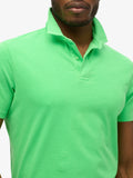 Superdry Polo Essential Jersey Uomo M1110440A Dry Fluro Lime - Verde