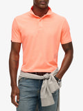 Superdry Polo Essential Jersey Uomo M1110440A Dry Fluro Orange - Arancione