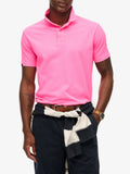 Superdry Polo Essential Jersey Uomo M1110440A Dry Fluro Pink - Fuxia