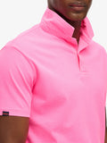 Superdry Polo Essential Jersey Uomo M1110440A Dry Fluro Pink - Fuxia