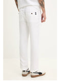 Superdry Pantalone Chino Uomo M7011318A Optic - Bianco