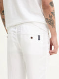 Superdry Pantalone Chino Uomo M7011318A Optic - Bianco