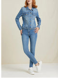 Take Two Giubbino di Jeans Donna DKE8235 - Denim