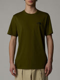 The North Face T-shirt Simple Dome Uomo NF0A87NG Forest Olive - Verde