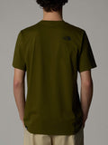 The North Face T-shirt Simple Dome Uomo NF0A87NG Forest Olive - Verde