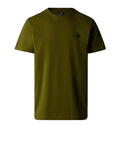 The North Face T-shirt Simple Dome Uomo NF0A87NG Forest Olive - Verde