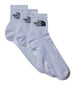 the north face calzini cush quarter 3p unisex nf0a882g bianco 3917420