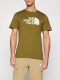 The North Face T-shirt Uomo NF0A8A6C Forest Olive/bianco - Verde