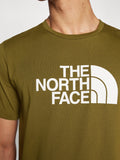 The North Face T-shirt Uomo NF0A8A6C Forest Olive/bianco - Verde