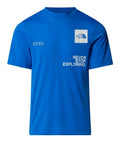 The North Face T-shirt Foundation Mountains Uomo NF0A8BQX - Blu