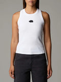 The North Face Canotta Slim Rib Tank Donna NF0A8BVT - Bianco