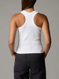 The North Face Canotta Slim Rib Tank Donna NF0A8BVT - Bianco