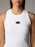 The North Face Canotta Slim Rib Tank Donna NF0A8BVT - Bianco