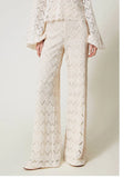 Twin Set Pantalone Palazzo Donna 251TP2409 - Beige