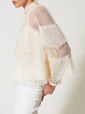 Twin Set Blusa Donna 251TP2513 Neve - Bianco