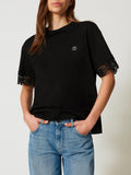 Twin Set T-shirt Donna 251TT2410 - Nero