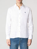 U.S. Polo Assn. Camicia Classica Uomo 1104023-0000191 - Bianco
