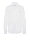 U.S. Polo Assn. Camicia Classica Uomo 1104023-0000191 - Bianco