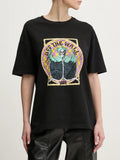 Vans T-shirt Final Card Os Donna VN000NXF - Nero