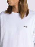 Vans T-shirt Left Chest Logo Uomo VN0A3CZE - Bianco