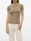 Vero Moda T-shirt Donna 10300882 - Beige