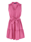Yes Zee Vestito Mini Donna A206YV00 Fucsia - Fuxia