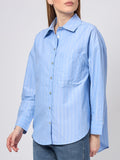 Yes Zee Camicia Casual Donna C402YT00 Azzurro - Celeste