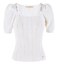 Yes Zee Maglia Donna M236IF00 - Bianco